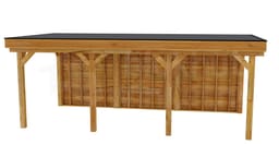 vrijstaande zelfbouw douglas veranda Outback Douglas Vrijstaande Veranda 700x350 - Outback - ODVV700x350 - 700x350