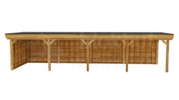 vrijstaande zelfbouw douglas veranda Outback Douglas Vrijstaande Veranda 1150x400 - Outback - ODVV1150x400 - 1150x400