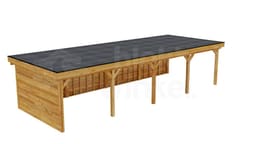 vrijstaande zelfbouw douglas veranda Outback Douglas Vrijstaande Veranda 1150x450 - Outback - ODVV1150x450 - 1150x450