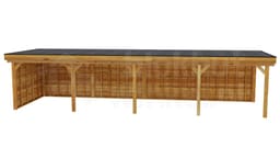 vrijstaande zelfbouw douglas veranda Outback Douglas Vrijstaande Veranda 1200x400 - Outback - ODVV1200x400 - 1200x400