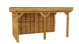 vrijstaande zelfbouw douglas veranda Outback Douglas Vrijstaande Veranda 500x300 - Outback - ODVV500x300 - 500x300