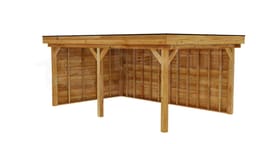 vrijstaande zelfbouw douglas veranda Outback Douglas Vrijstaande Veranda 600x400 - Outback - ODVV600x400 - 600x400