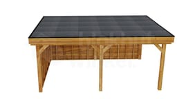 vrijstaande zelfbouw douglas veranda Outback Douglas Vrijstaande Veranda 600x450 - Outback - ODVV600x450 - 600x450