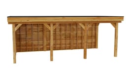vrijstaande zelfbouw douglas veranda Outback Douglas Vrijstaande Veranda 700x350 - Outback - ODVV700x350 - 700x350