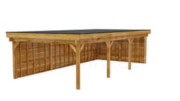 vrijstaande zelfbouw douglas veranda Outback Douglas Vrijstaande Veranda 1000x500 - Outback - ODVV1000x500 - 1000x500