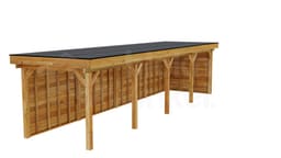 vrijstaande zelfbouw douglas veranda Outback Douglas Vrijstaande Veranda 1100x300 - Outback - ODVV1100x300 - 1100x300