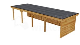 vrijstaande zelfbouw douglas veranda Outback Douglas Vrijstaande Veranda 1150x400 - Outback - ODVV1150x400 - 1150x400