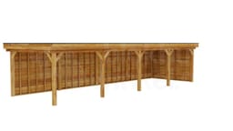 vrijstaande zelfbouw douglas veranda Outback Douglas Vrijstaande Veranda 1200x400 - Outback - ODVV1200x400 - 1200x400