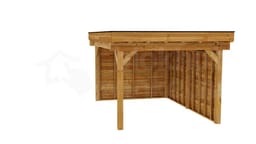 vrijstaande zelfbouw douglas veranda Outback Douglas Vrijstaande Veranda 350x500 - Outback - ODVV350x500 - 350x500