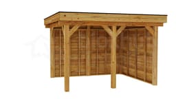 vrijstaande zelfbouw douglas veranda Outback Douglas Vrijstaande Veranda 400x350 - Outback - ODVV400x350 - 400x350