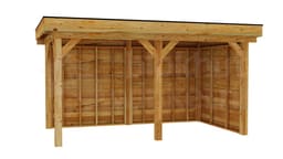 vrijstaande zelfbouw douglas veranda Outback Douglas Vrijstaande Veranda 500x300 - Outback - ODVV500x300 - 500x300