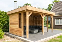 vrijstaande zelfbouw douglas carport Outback Douglas Vrijstaande Carport 300x500 - Outback - ODVC300x500 - 300x500