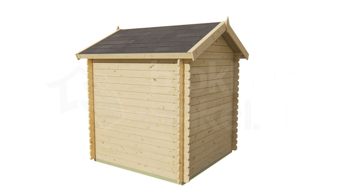 blokhut Blokhut Richard | Inclusief fundamentbalken, shingles, startset en bezorging! - Tuindeco - 40.0180 - 200x200 blokhut Blokhut Richard | Inclusief fundamentbalken, shingles, startset en bezorging! - Tuindeco - 40.0180 - 200x200