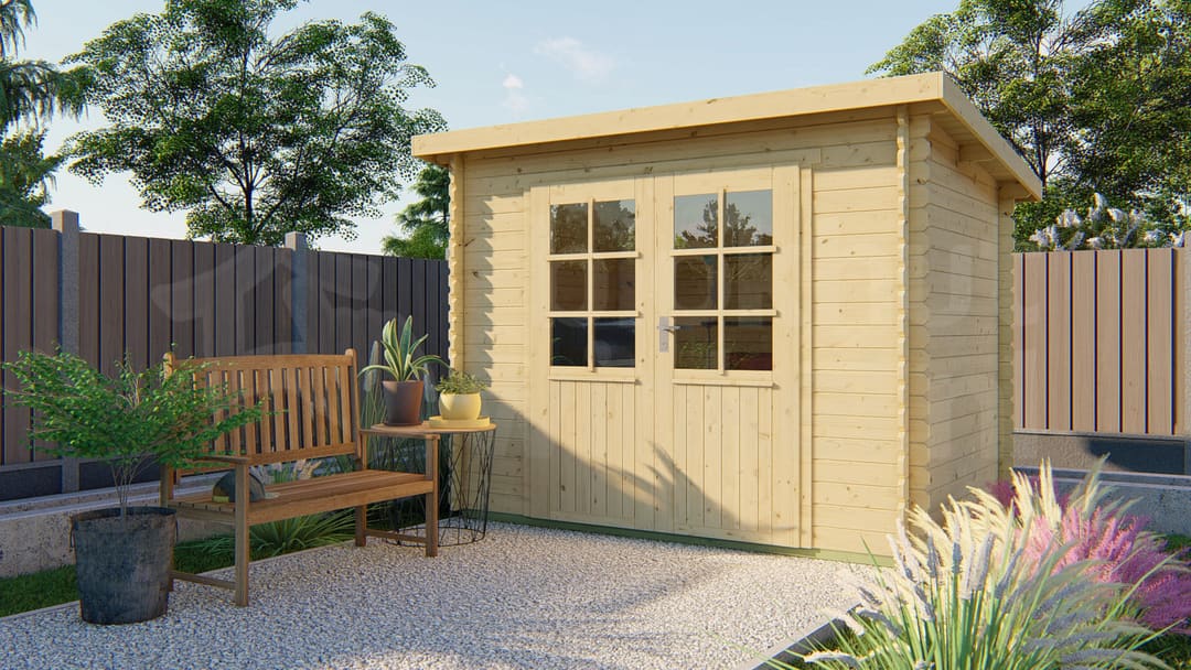 blokhut Blokhut Kris | Inclusief fundamentbalken, easyroofing, startset en bezorging! - Tuindeco - 40.0193 - 290x200 blokhut Blokhut Kris | Inclusief fundamentbalken, easyroofing, startset en bezorging! - Tuindeco - 40.0193 - 290x200