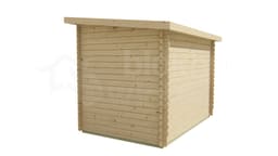 blokhut Blokhut Kris | Inclusief fundamentbalken, easyroofing, startset en bezorging! - Tuindeco - 40.0193 - 290x200