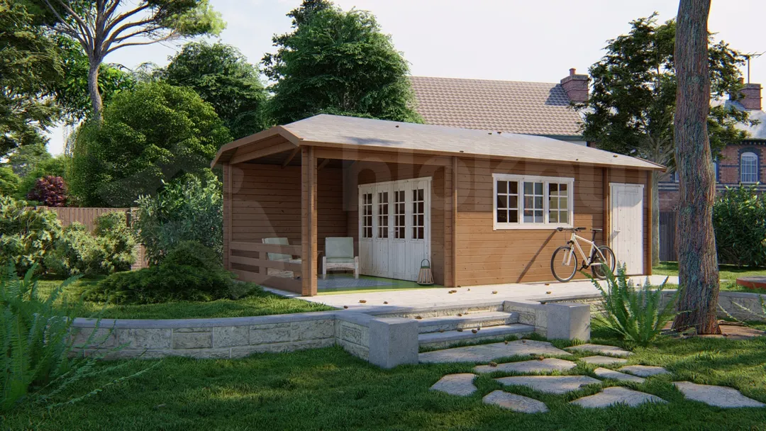 blokhut Blokhut Sibella | Inclusief fundamentbalken, shingles, startset en bezorging! - Tuindeco - 40.0713 - 570x420 blokhut Blokhut Sibella | Inclusief fundamentbalken, shingles, startset en bezorging! - Tuindeco - 40.0713 - 570x420