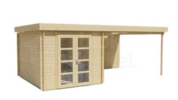 blokhut Blokhut Diederick | Inclusief fundamentbalken, EPDM, startset en bezorging! - Tuindeco - 40.0748 - 275x375