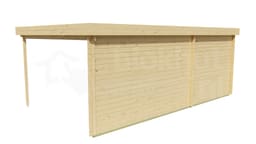 blokhut Blokhut Diederick | Inclusief fundamentbalken, EPDM, startset en bezorging! - Tuindeco - 40.0748 - 275x375