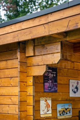 blokhut Blokhut Diederick | Inclusief fundamentbalken, EPDM, startset en bezorging! - Tuindeco - 40.0748 - 275x375