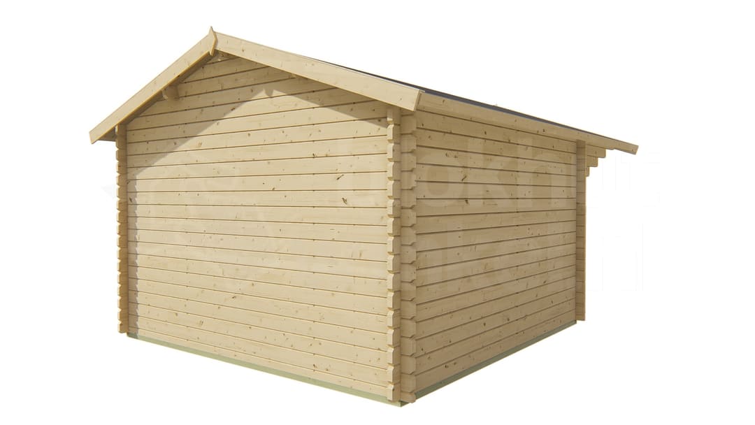 blokhut Blokhut Soren geïmpregneerd | Inclusief fundamentbalken, shingles, startset en bezorging! - Tuindeco - 40.0767-DI - 380x380 blokhut Blokhut Soren geïmpregneerd | Inclusief fundamentbalken, shingles, startset en bezorging! - Tuindeco - 40.0767-DI - 380x380