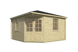 blokhut Blokhut Lotte | Inclusief fundamentbalken, shingles, startset en bezorging! - Tuindeco - 40.0780 - 400x400