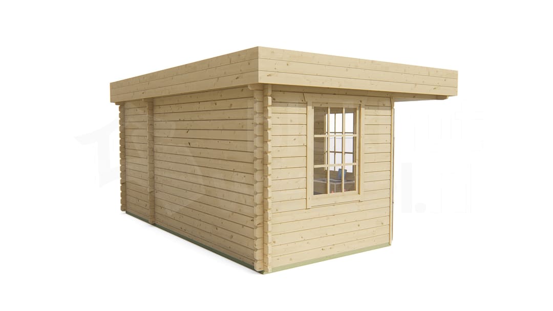 blokhut Blokhut Helge geïmpregneerd | Inclusief fundamentbalken, easyroofing, startset en bezorging! - Tuindeco - 40.0795-DI - 350x500 blokhut Blokhut Helge geïmpregneerd | Inclusief fundamentbalken, easyroofing, startset en bezorging! - Tuindeco - 40.0795-DI - 350x500