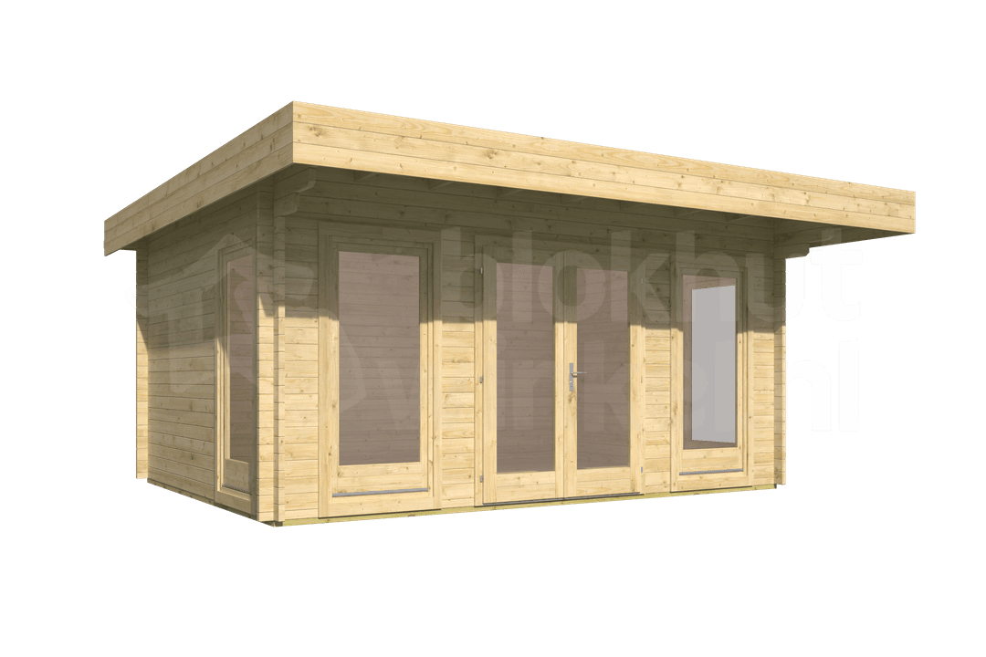 blokhut Blokhut Yorick geïmpregneerd | Inclusief fundamentbalken, easyroofing, startset en bezorging! - Tuindeco - 40.0810-DI - 500x380 blokhut Blokhut Yorick geïmpregneerd | Inclusief fundamentbalken, easyroofing, startset en bezorging! - Tuindeco - 40.0810-DI - 500x380