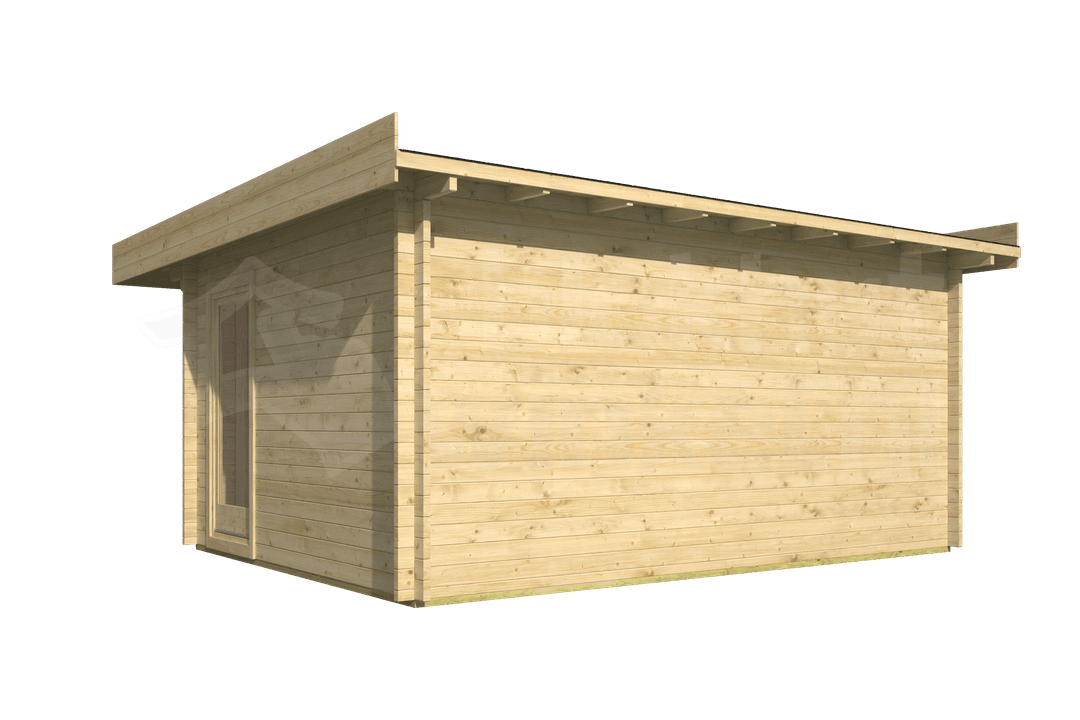blokhut Blokhut Yorick geïmpregneerd | Inclusief fundamentbalken, easyroofing, startset en bezorging! - Tuindeco - 40.0810-DI - 500x380 blokhut Blokhut Yorick geïmpregneerd | Inclusief fundamentbalken, easyroofing, startset en bezorging! - Tuindeco - 40.0810-DI - 500x380