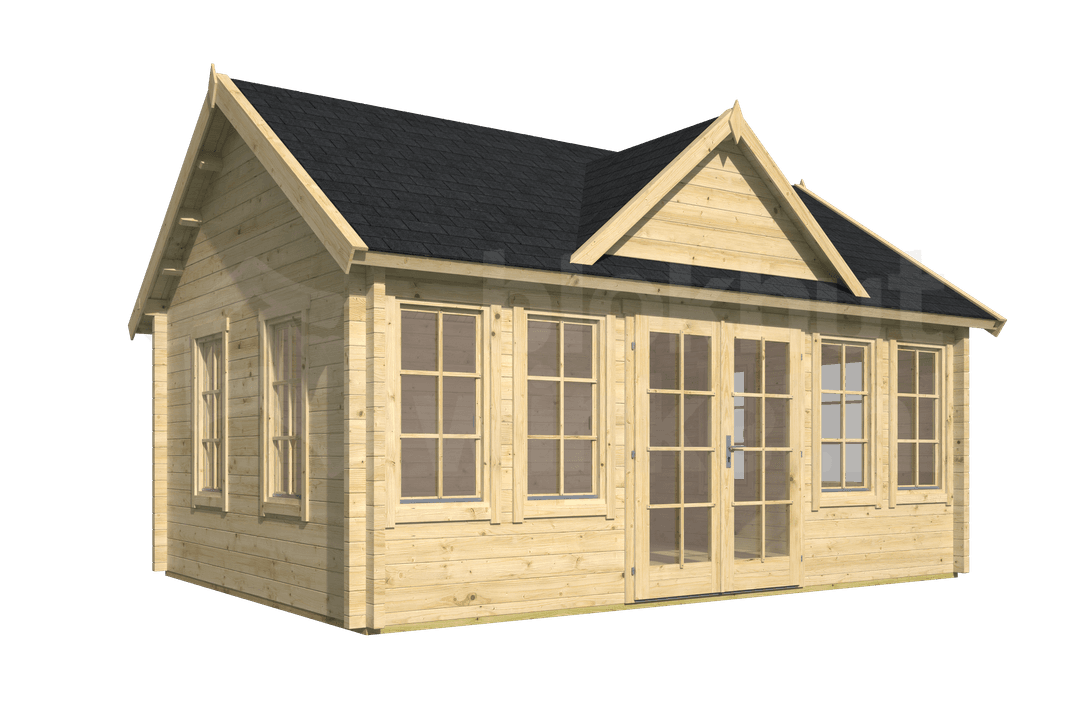 tuindeco blokhut Blokhut Clockhouse Trevor geïmpregneerd | Inclusief fundamentbalken, shingles, startset en bezorging! - Tuindeco - 40.0867-DI - 550x400 tuindeco blokhut Blokhut Clockhouse Trevor geïmpregneerd | Inclusief fundamentbalken, shingles, startset en bezorging! - Tuindeco - 40.0867-DI - 550x400