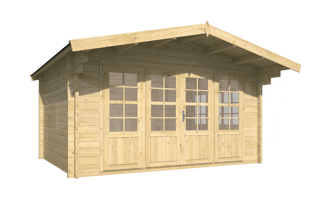 blokhut Blokhut Blackpool geïmpregneerd | Inclusief fundamentbalken, shingles, startset en bezorging! - Tuindeco - 40.7001-DI - 440x340 blokhut Blokhut Blackpool geïmpregneerd | Inclusief fundamentbalken, shingles, startset en bezorging! - Tuindeco - 40.7001-DI - 440x340