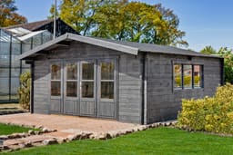 blokhut Blokhut Southampton | Inclusief fundamentbalken, shingles, startset en bezorging! - Tuindeco - 40.7007 - 540x540