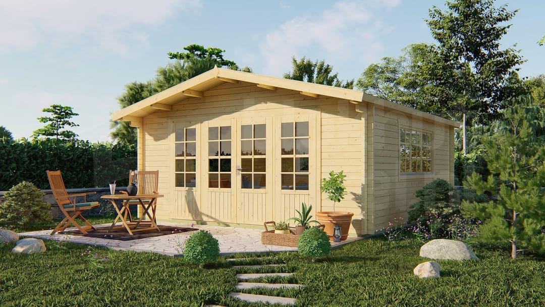blokhut Blokhut Southampton | Inclusief fundamentbalken, shingles, startset en bezorging! - Tuindeco - 40.7007 - 540x540 blokhut Blokhut Southampton | Inclusief fundamentbalken, shingles, startset en bezorging! - Tuindeco - 40.7007 - 540x540