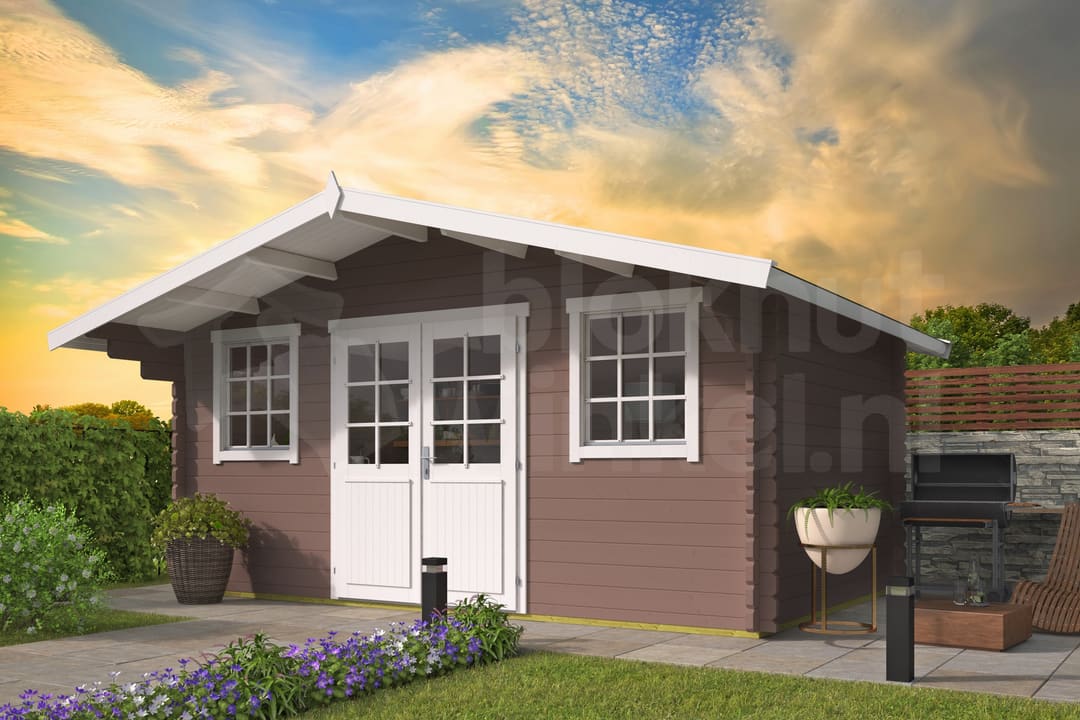 blokhut Blokhut Inge | Inclusief fundamentbalken, shingles, startset en bezorging! - Tuindeco - 40.0620 - 420x420 blokhut Blokhut Inge | Inclusief fundamentbalken, shingles, startset en bezorging! - Tuindeco - 40.0620 - 420x420