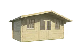 blokhut Blokhut Inge | Inclusief fundamentbalken, shingles, startset en bezorging! - Tuindeco - 40.0620 - 420x420