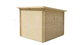 tuindeco actieblokhut Blokhut Mila | Inclusief fundamentbalken, easyroofing, startset en bezorging! - Tuindeco - 40.7059 - 290x260