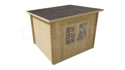 tuindeco actieblokhut Blokhut Mila | Inclusief fundamentbalken, easyroofing, startset en bezorging! - Tuindeco - 40.7059 - 290x260