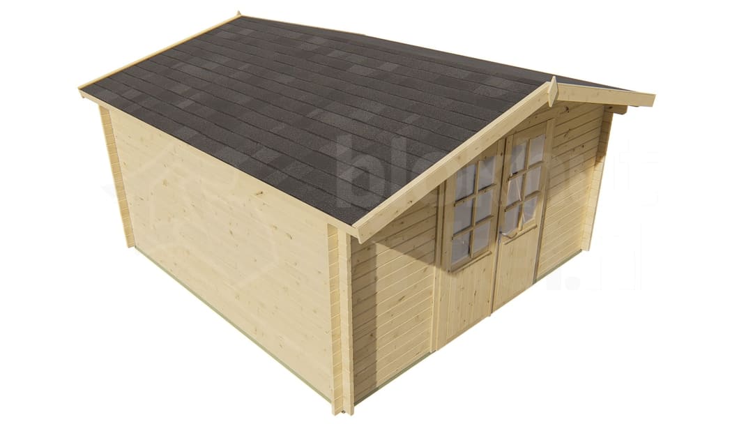 tuindeco actieblokhut Blokhut Gunda geïmpregneerd | Inclusief fundamentbalken, shingles, startset en bezorging! - Tuindeco - 40.7221-DI - 400x400 tuindeco actieblokhut Blokhut Gunda geïmpregneerd | Inclusief fundamentbalken, shingles, startset en bezorging! - Tuindeco - 40.7221-DI - 400x400