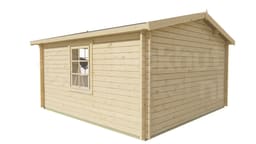 tuindeco actieblokhut Blokhut Gunda geïmpregneerd | Inclusief fundamentbalken, shingles, startset en bezorging! - Tuindeco - 40.7221-DI - 400x400
