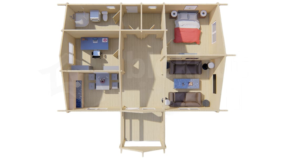 tuindeco blokhut Blokhut Finn Geïmpregneerd | Inclusief fundamentbalken, shingles, startset en bezorging! - Tuindeco - 40.7249-DI - 1040x740+238 tuindeco blokhut Blokhut Finn Geïmpregneerd | Inclusief fundamentbalken, shingles, startset en bezorging! - Tuindeco - 40.7249-DI - 1040x740+238