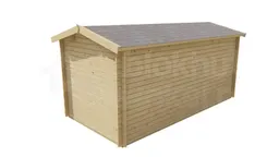 tuindeco actieblokhut Blokhut Justine Geïmpregneerd | Inclusief fundamentbalken, shingles, startset en bezorging! - Tuindeco - 40.7278-DI - 500x250
