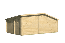 blokhut Blokhut Ollie Geïmpregneerd | Inclusief fundamentbalken, shingles, startset en bezorging! - Tuindeco - 40.7316-DI - 731x498
