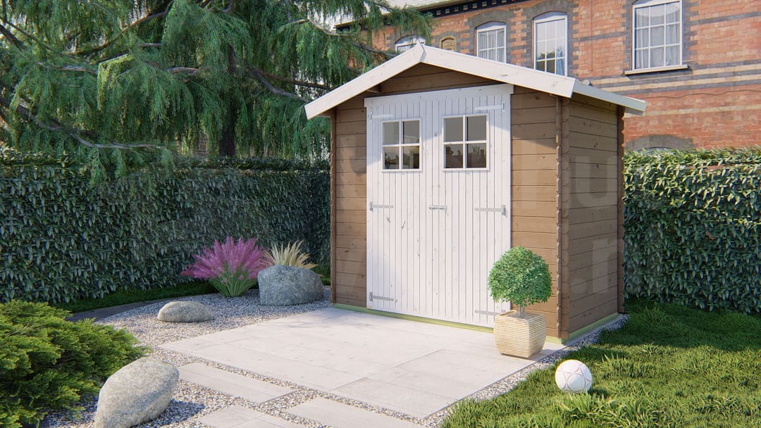 blokhut Blokhut Malva 2.0 | Inclusief fundamentbalken, shingles en bezorging! - Tuindeco - 40.0169 - 260x150 blokhut Blokhut Malva 2.0 | Inclusief fundamentbalken, shingles en bezorging! - Tuindeco - 40.0169 - 260x150