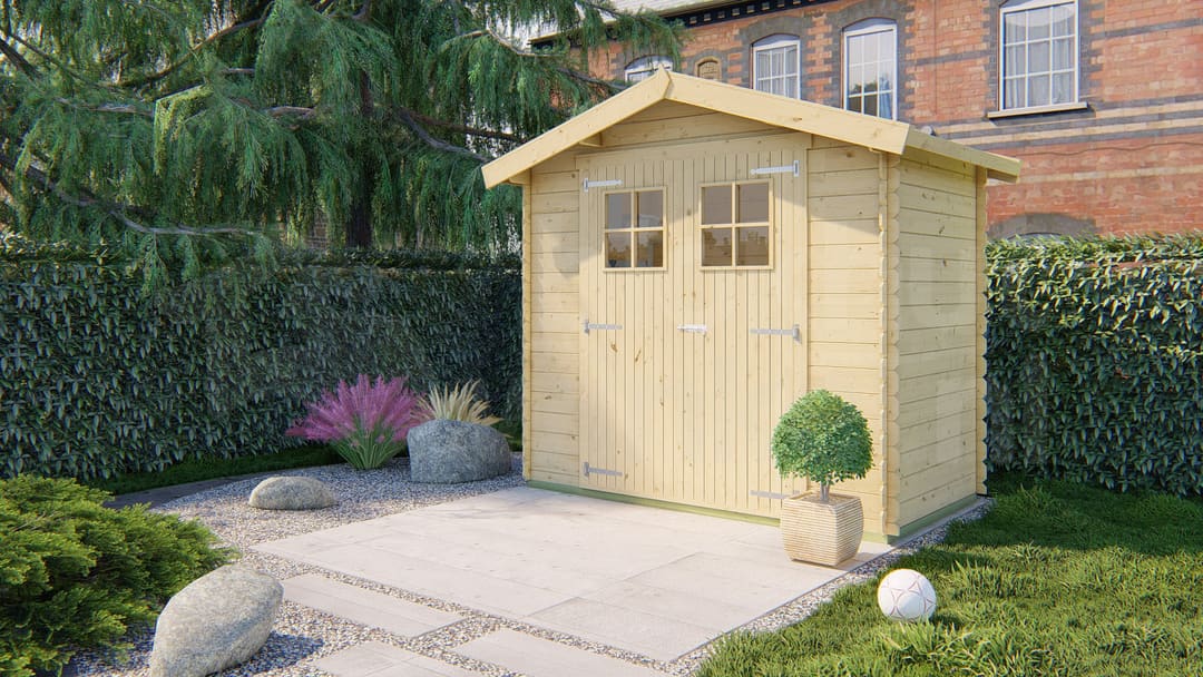 blokhut Blokhut Malva 2.0 | Inclusief fundamentbalken, shingles en bezorging! - Tuindeco - 40.0169 - 260x150 blokhut Blokhut Malva 2.0 | Inclusief fundamentbalken, shingles en bezorging! - Tuindeco - 40.0169 - 260x150