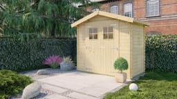 blokhut Blokhut Malva 2.0 | Inclusief fundamentbalken, shingles en bezorging! - Tuindeco - 40.0169 - 260x150