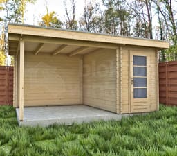 actie blokhut Hampshire Lounge 150x350 - ProWood - PWHSLO150350 - 170x370