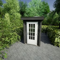 actie blokhut plat dak Oxfordshire 150x338 geïmpregneerd - ProWood - PWO150338-DI - 150x338