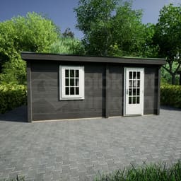actie blokhut plat dak Oxfordshire 538x300 geïmpregneerd - ProWood - PWO538300-DI - 538x300
