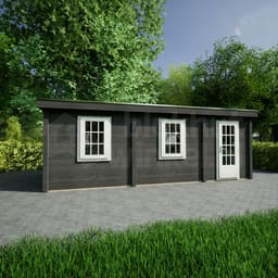 actie blokhut plat dak Oxfordshire 676x200 geïmpregneerd - ProWood - PWO676200-DI - 676x200