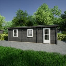 actie blokhut plat dak Oxfordshire 776x300 geïmpregneerd - ProWood - PWO776300-DI - 776x300