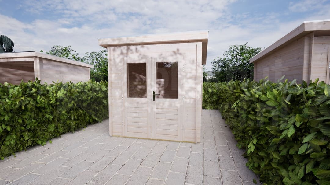 Blokhut Roosmarijn 200x300 | Inclusief EPDM, fundamentbalken en bezorging! - BHW Select - BL282030N0020 - 220x320 Blokhut Roosmarijn 200x300 | Inclusief EPDM, fundamentbalken en bezorging! - BHW Select - BL282030N0020 - 220x320